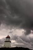 Lighthouse In Storm