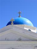 Blue Domed Church Mykonos