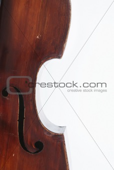 Close to a double bass