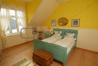 Yellow bedroom