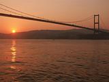 Bosporus bridge at Sunrise