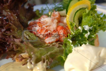 Crayfish sandwich