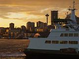 Seattle Waterfront Sunset
