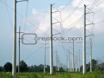 High power lines