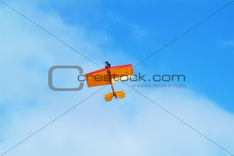 modelplane in the air