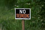 No Trespassing