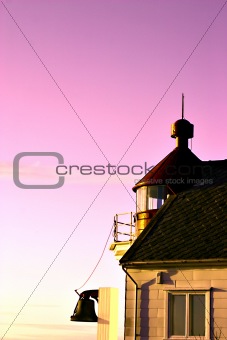 Lighthouse In Sunset