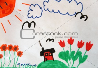 Childrens drawing