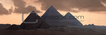 The Great Pyramids of Gizeh