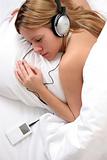 fallen asleep listening to music