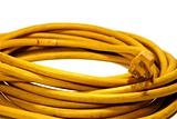 Yellow Power Cord Extension