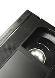 VHS Videotape Close-up