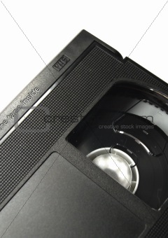 VHS Videotape Close-up