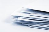 Stacked Mail - Close up on Envelopes