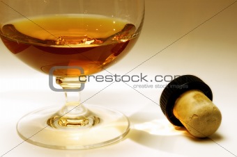 Cognac and cork