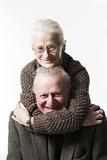 elderly couple