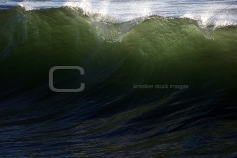 Crashing wave