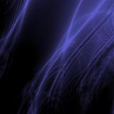 abstract blue fractal