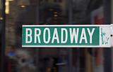 Broadway street sign