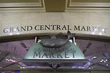 Sign above entrance to grand central market
