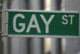 Gay street sign