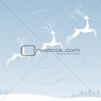 Reindeer in the Sky