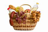 basket with food