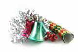 Christmas decorations isolated