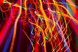abstract background: colored light motion blurs #13