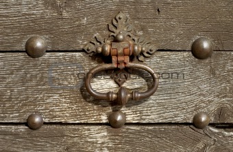 Ancient door detail