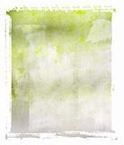Green Polaroid Textured Background