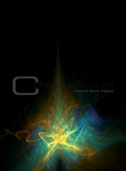 Abstract flame design