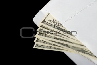 Bribe in an envelope