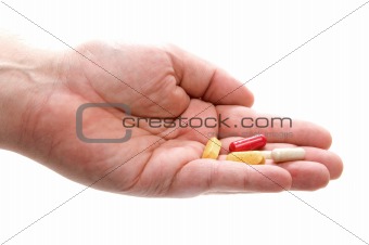 Holding Prescription Medication