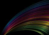 rainbow stripe saturn