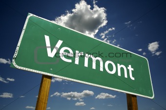 Vermont Road Sign