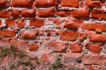 old brick wall dating centuries back