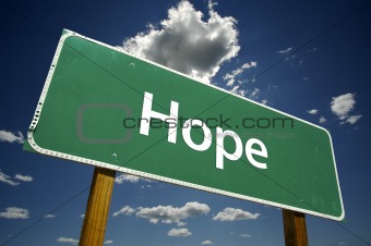 Hope Road Sign