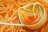 tomato soup close-up