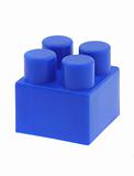blue building block - no trademarks