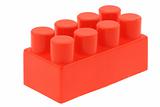 red building block - no trademarks