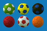 Soccer-ball collection