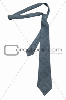 Fashionable grey necktie