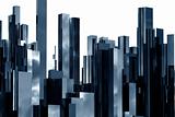 abstract skyscrapers 3d
