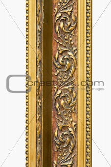Engraved gold detail