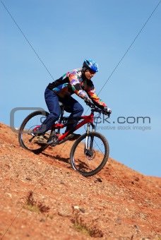 Mountain bike downhill