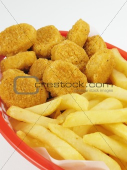 Fries & Chicken Nuggets