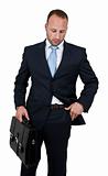businessperson with briefcase