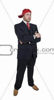 standing businessman