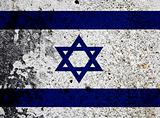 Grunge Flag Of Israel